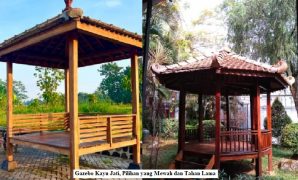 Gazebo Kayu Jati