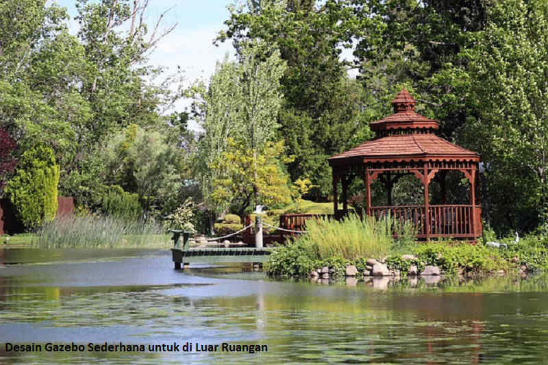 Desain Gazebo Sederhana