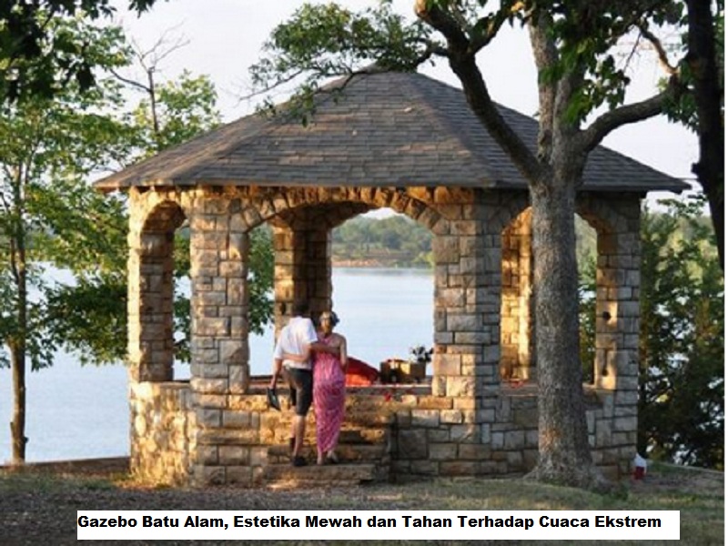 Gazebo Batu Alam