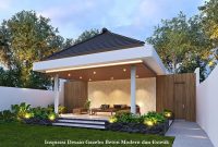 Inspirasi Desain Gazebo Beton Modern dan Estetik